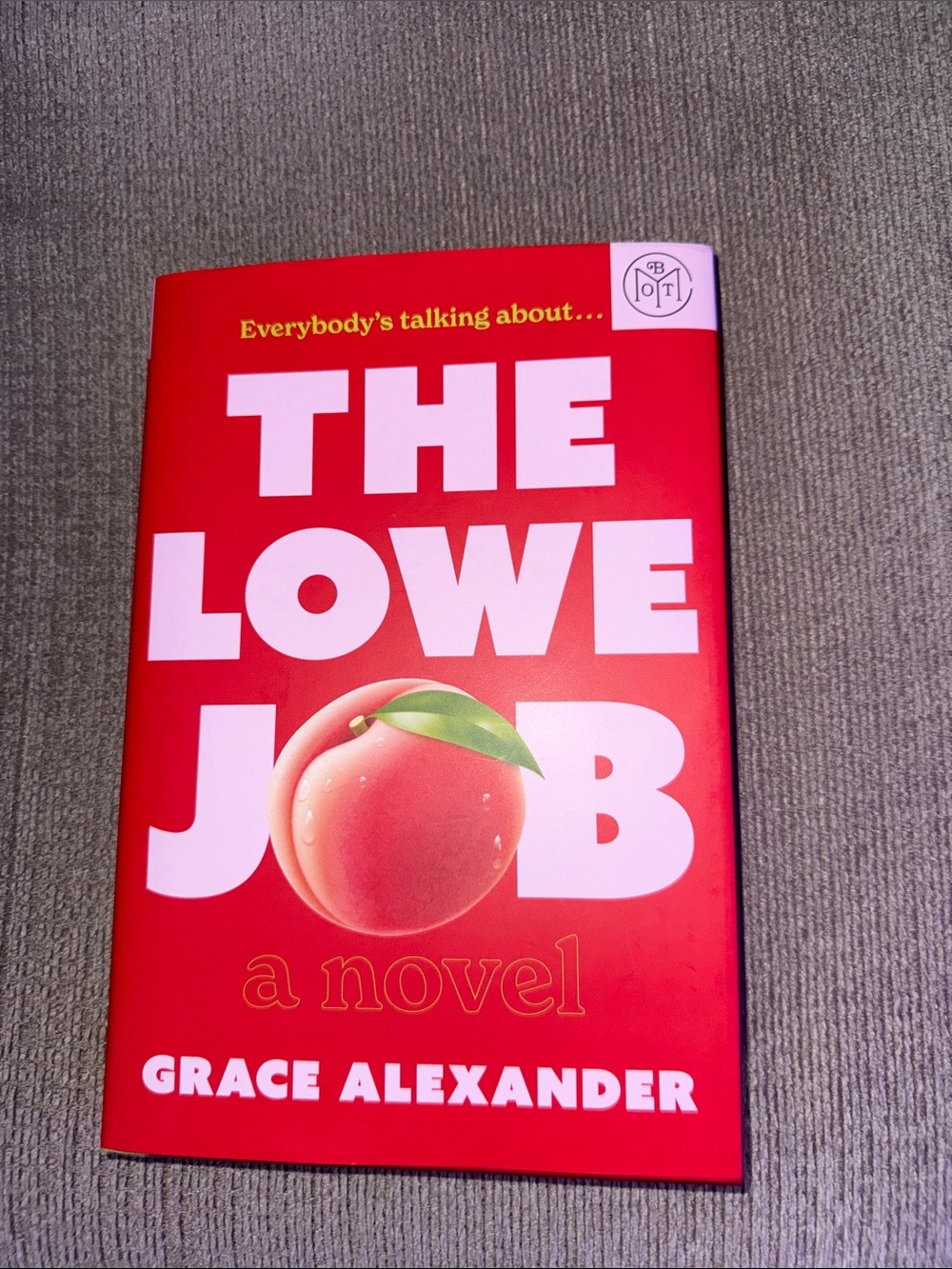 The Lowe Job Red Paperback Novel